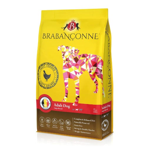 BRABANÇONNE ブラバンソンヌ 大型犬用 チキン 10kg ブラバンソンヌ】大型犬の成犬用 ドッグフード チキン 10kg | WePet